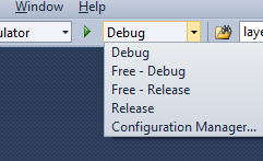 image from The Fastest Way to Switch Free/Paid and NoDo/Mango App Build in Visual Studio